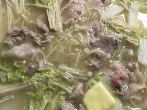 豚肉と白菜 えのきの味噌バター鍋 レシピ 作り方 By ボンド子 楽天レシピ